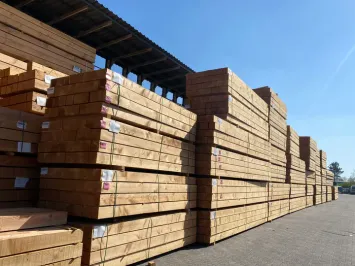 Douglas balk  fijnbezaagd 50 x 150 mm