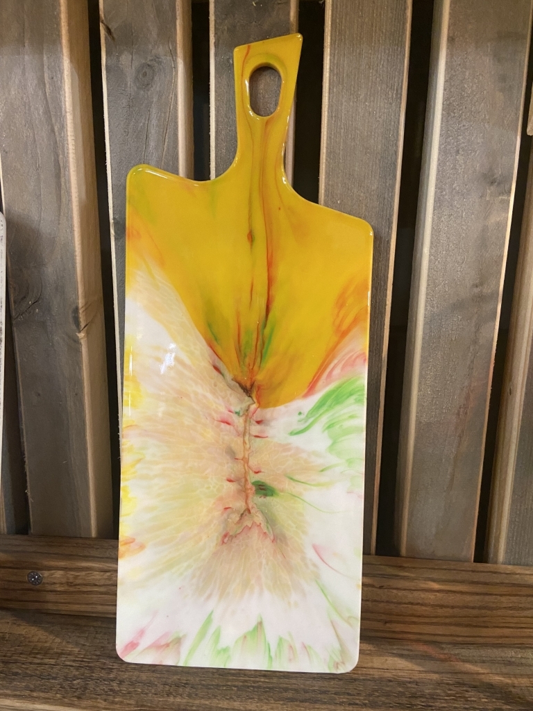 Epoxy hapjes/serveer plank