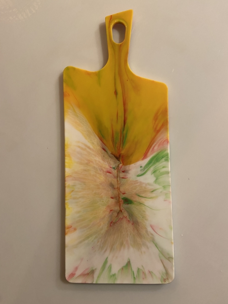 Epoxy hapjes/serveer plank