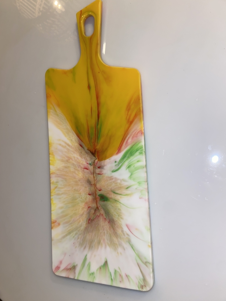 Epoxy hapjes/serveer plank