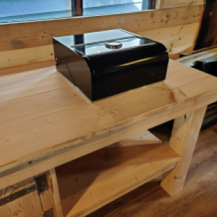 OneQ inbouw gas barbeque