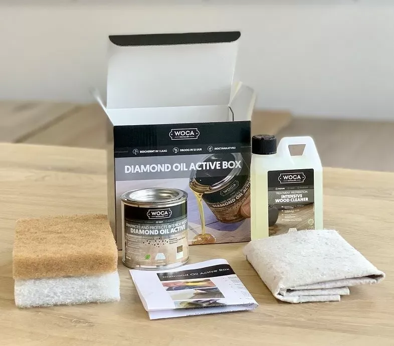 Diamond Oil Active Box Smoke Brown